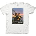 thumbnail image 1 of Ripple Junction Mens Titanic Leonardo Dicaprio T-Shirt - Titanic Movie Mens Fashion Shirt - Titanic Tee White, Medium, 1 of 7