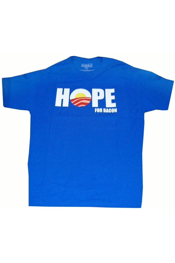 RJ Original Hope for Bacon Adult T-Shirt Large Unisex