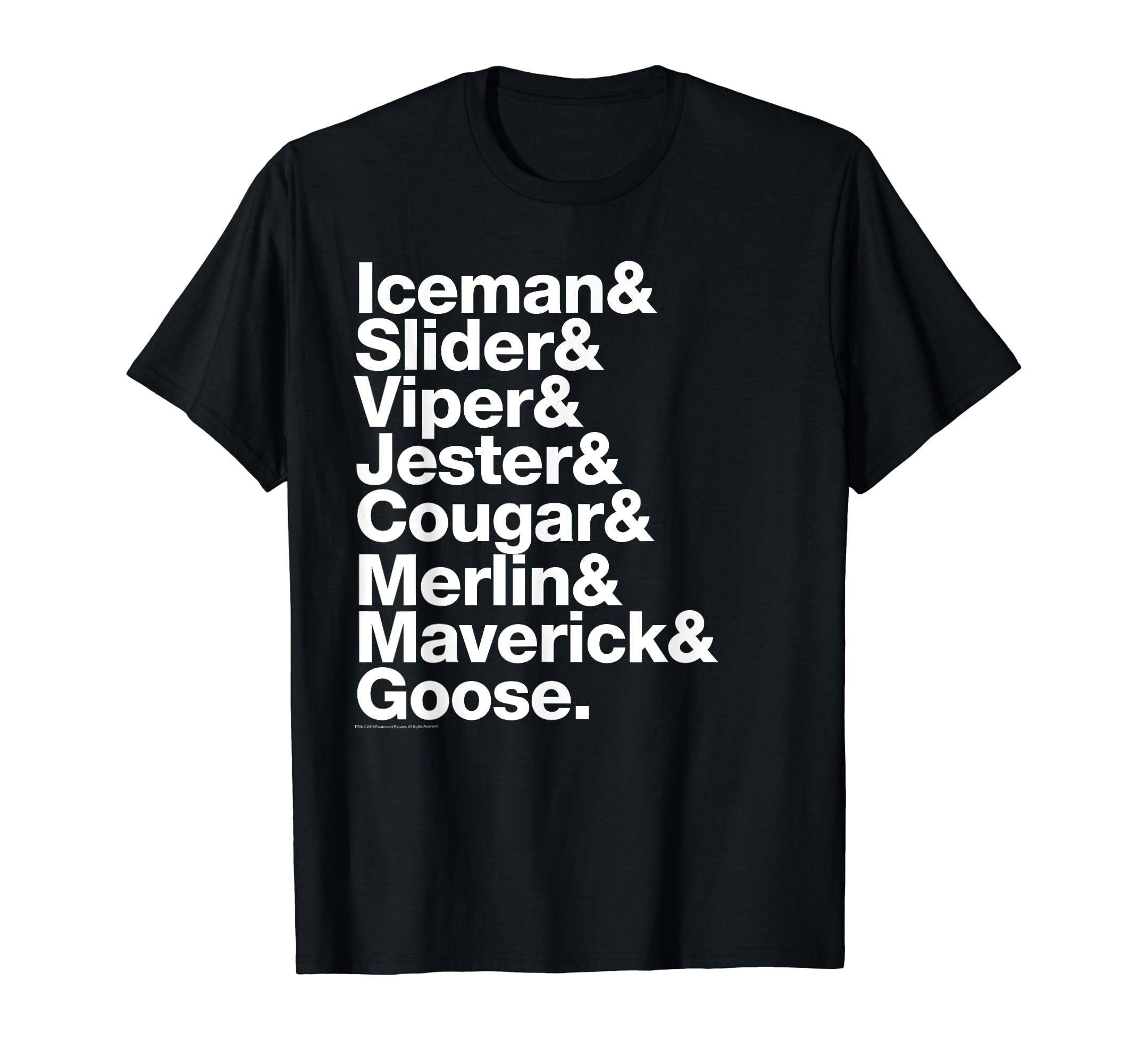 Ripple Junction x Top Gun Pilot Names TShirt
