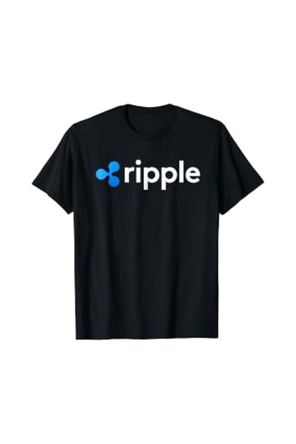 Ripple Logo Crypto Xrp Coin T-Shirt Cryptocurrencies Tee