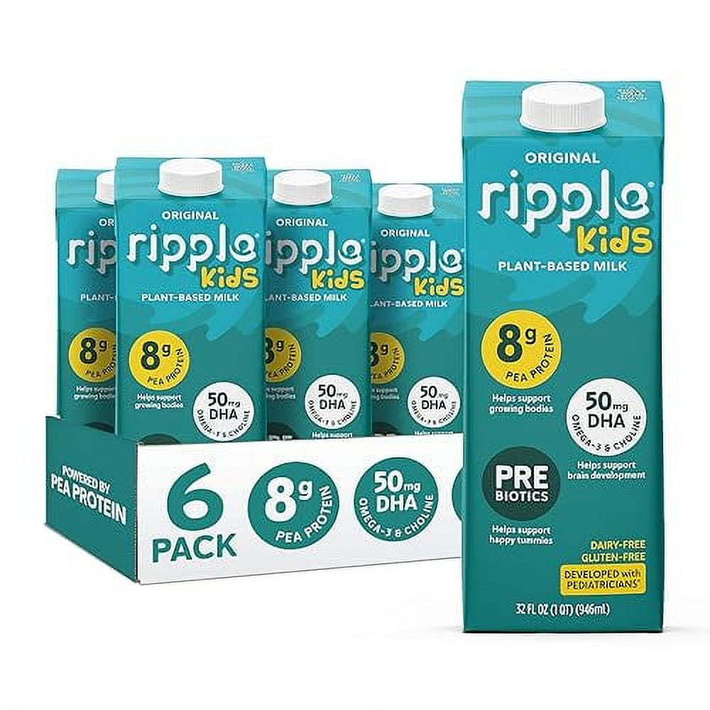 Ripple Non Dairy Kids Milk Vegan Milk With Pea Protein Dha