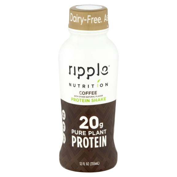 Ripple Nutrition Coffee Protein Shake, 12 fl oz, 12 Ct