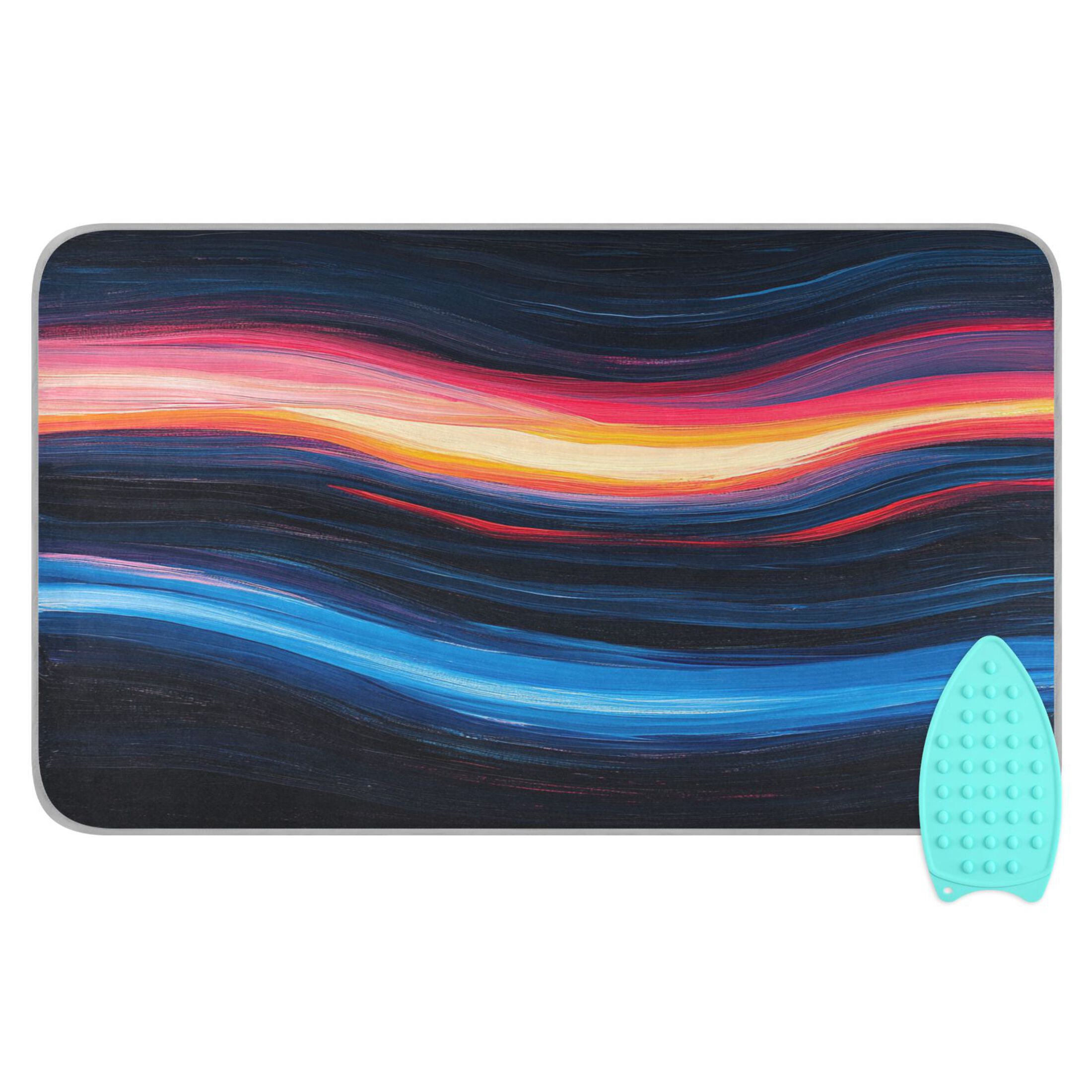Mat Ripple Ripple Pattern Portable Ironing Mat, Heat-Resistant, Dual-Sided ...