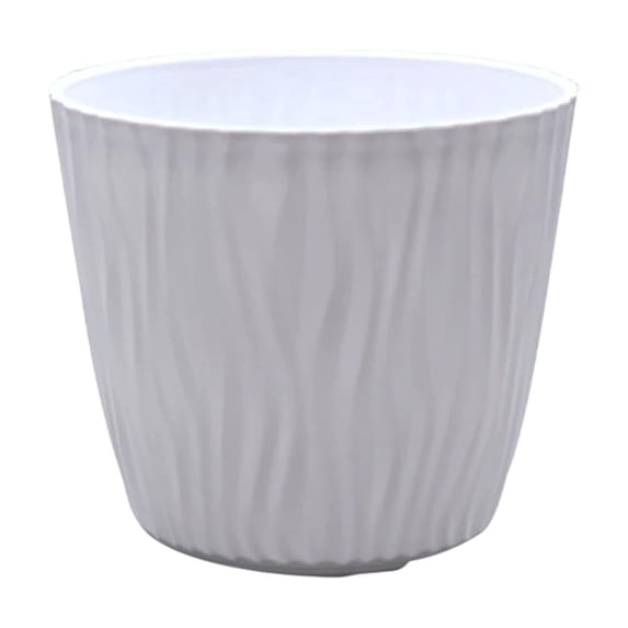 Rippled Circular Flower Pot Large Size,Potted Home Gardening Balcony Container