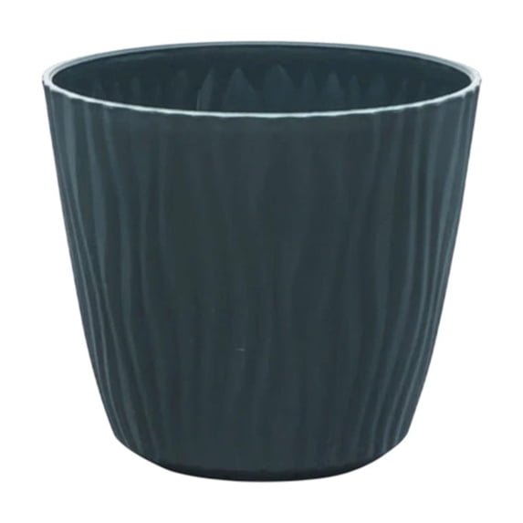 Rippled Circular Flower Pot Large Size,Potted Home Gardening Balcony Container