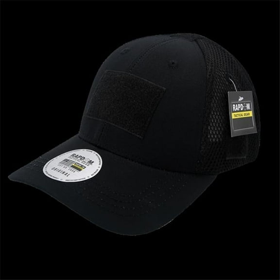 Ripstop Air Mesh Tactical Caps, Black