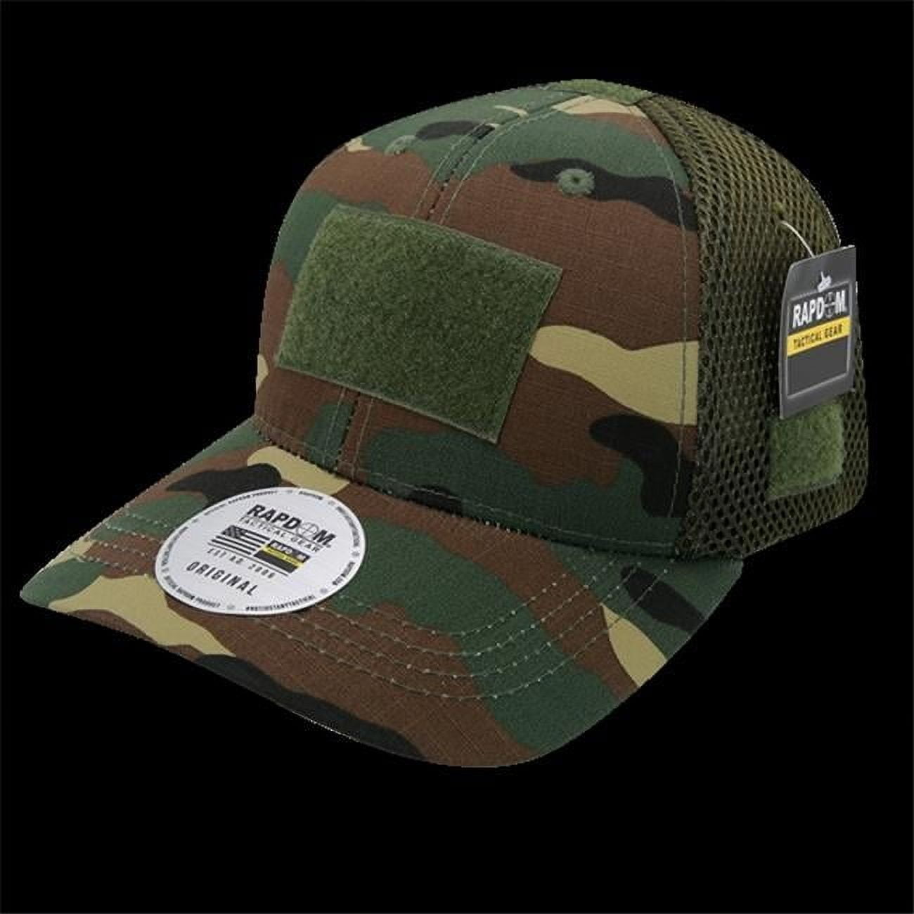 Ripstop Air Mesh Tactical Caps, Woodland - Walmart.com
