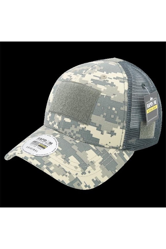 Ripstop Tactical Trucker Cap, ACU Digital Camo