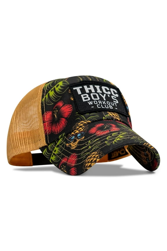 Ripstop Thicc Boys Workout Club Patch Low Profile Snapback Pineapple Express
