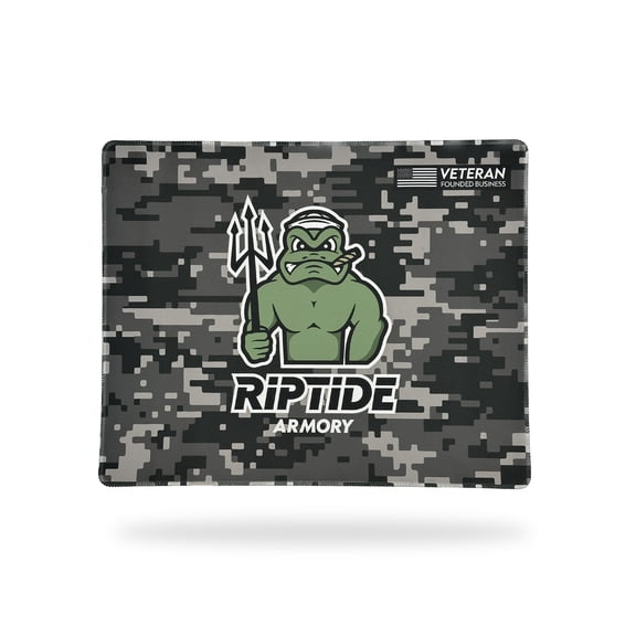 Riptide Armory Gun Cleaning Mat - Easy to Clean, Non-Slip Gun Cleaning Mat (Handgun)