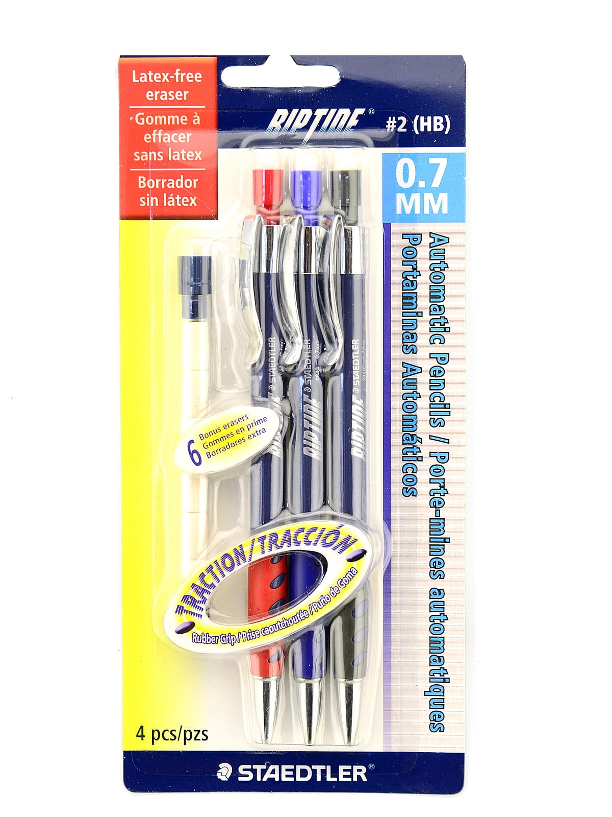 Riptide Mechanical Pencil Sets 0.7 mm, set of 3 (pack of 8)