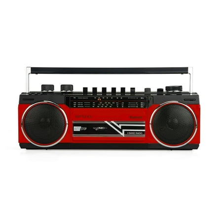 Riptunes Retro Bluetooth Cassette Boombox with USB