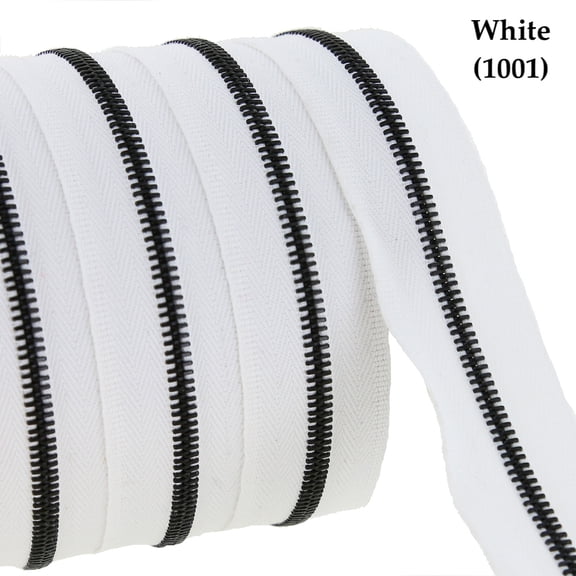 Riri Zipper, Continuous Chain, Combi, Black Teeth (EB)