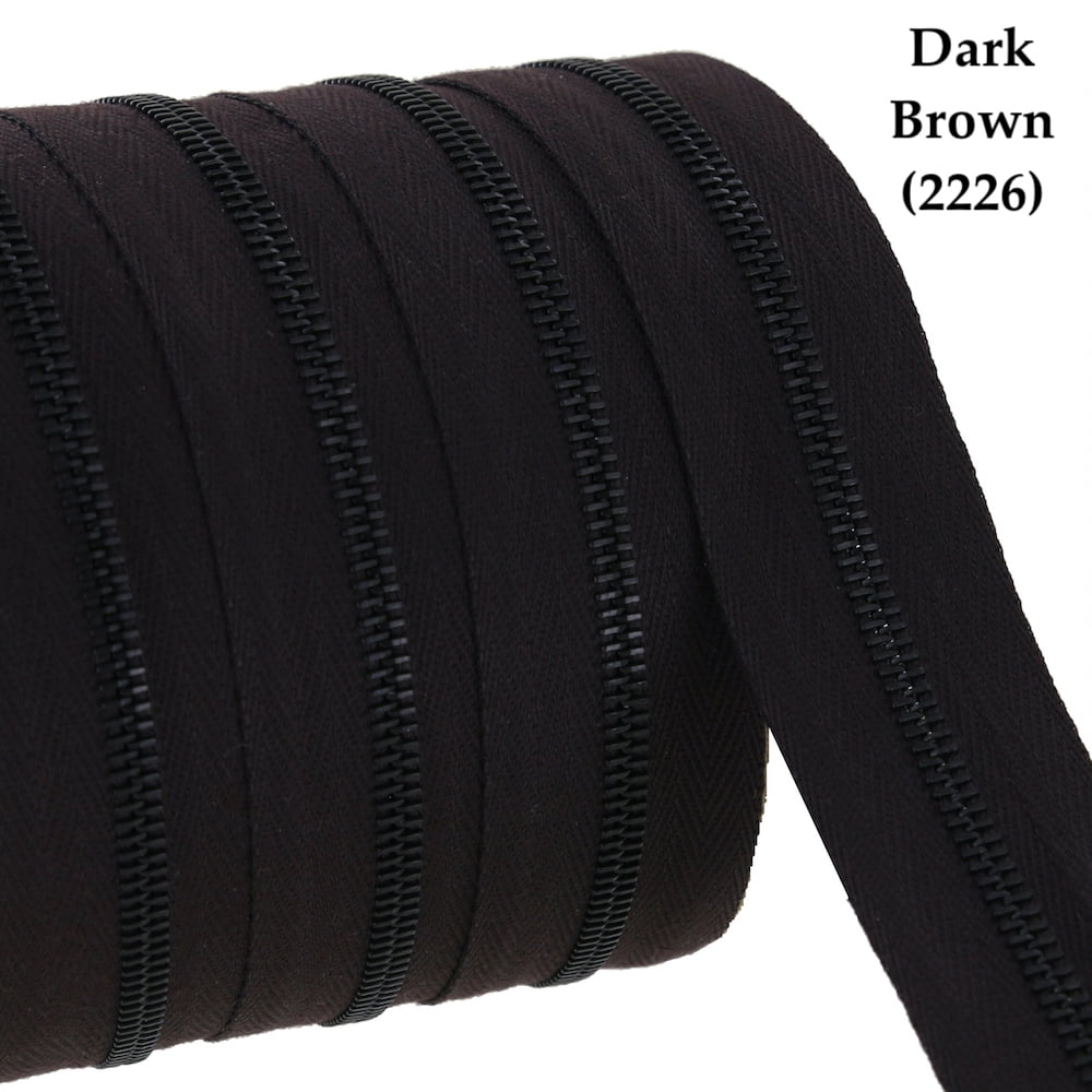 Riri Zipper, Continuous Chain, Combi, Black Teeth (EB)