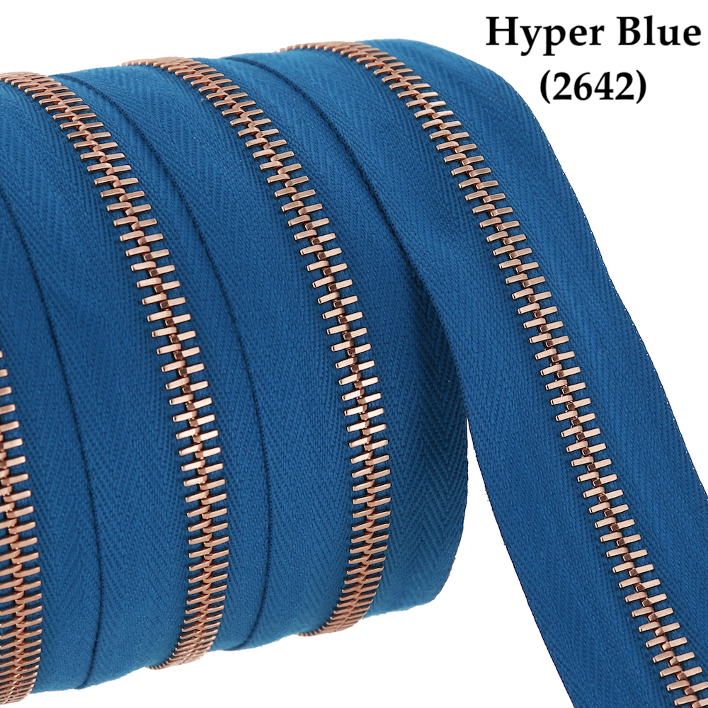 Riri Zipper, Continuous Chain, Combi, Brass Teeth (GO