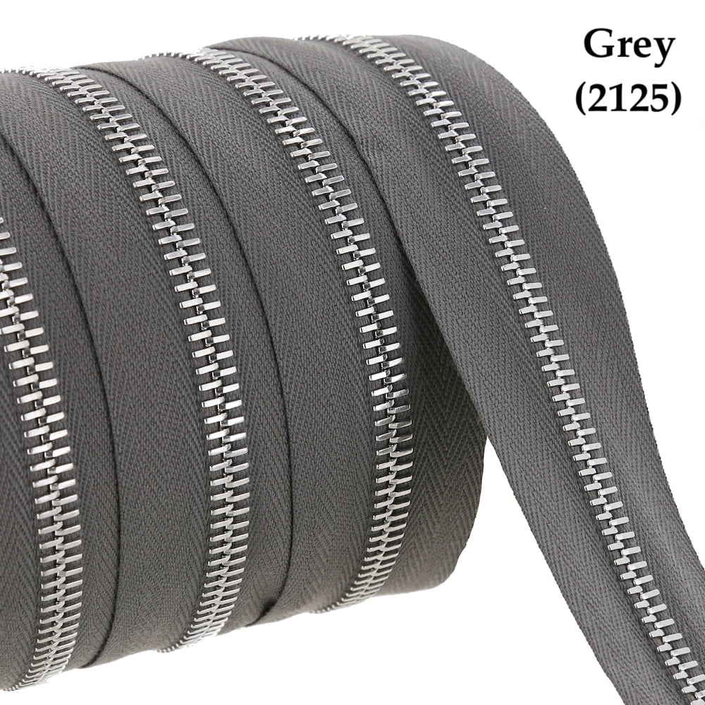 りり Riri Zipper, Continuous Chain, Combi, Nickel Teeth (NI