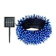thumbnail image 1 of Rirool 39ft Outdoor Solar Fairy Lights - 100 LED Waterproof String Lights for Christmas Wedding, Halloween, Party Decorations - Blue, 1 of 9