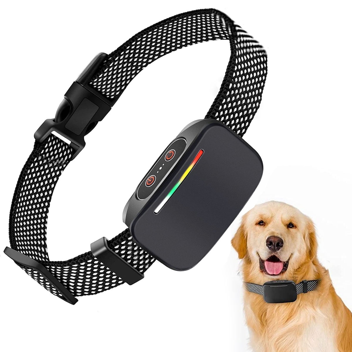 Rirool Bark Collar Rechargeable Dog Training Collar, Anti Barking