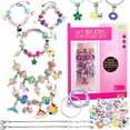 thumbnail image 1 of Rirool Beads Bracelet Making Kit - 198-Piece DIY Friendship Jewelry Craft Set for Girls, Kids & Teens, Includes Beads, Pendants, Charms, Storage Box, 1 of 8