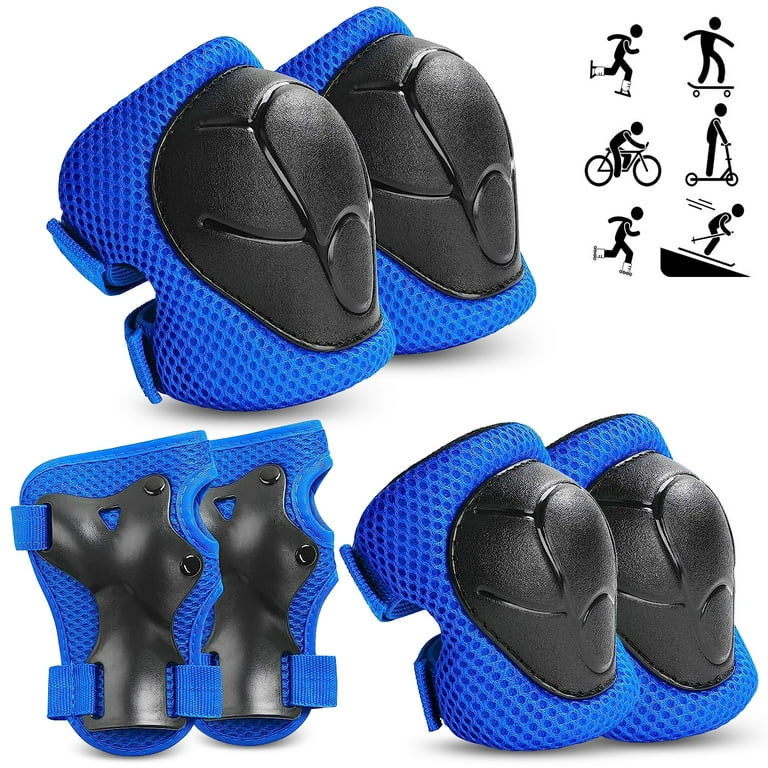 Rirool Kids Bike & Skateboard Safety Gear Set - Knee, Elbow Rirool Kids Bike & Skateboard Safety Gear Set - Knee, Elbow
