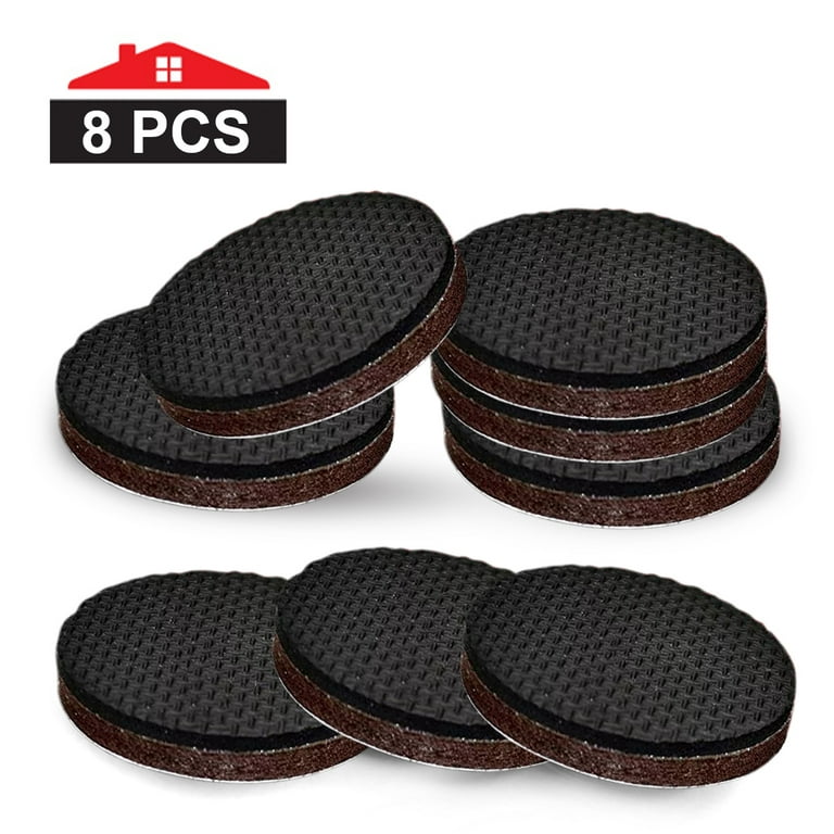 Non Slip Furniture Pads -16 Pcs 2? Furniture Grippers, Non Skid for Furniture Legs,Self Adhesive Rubber Feet Furniture Feet,Anti Slide Furniture
