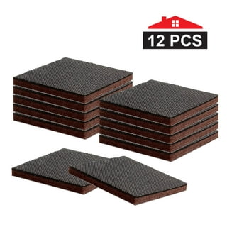 TSV 16pcs Adhesive Furniture Sliders, Round Furniture Moving Pads for  Carpet Furniture Glide, Heavy Duty Reusable 
