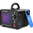 thumbnail image 1 of Rirool Ozone Generator 15000mg/h Ozone Machine for Home, Car, Smoke, Pet, Offices, Hotels - Black, 1 of 5