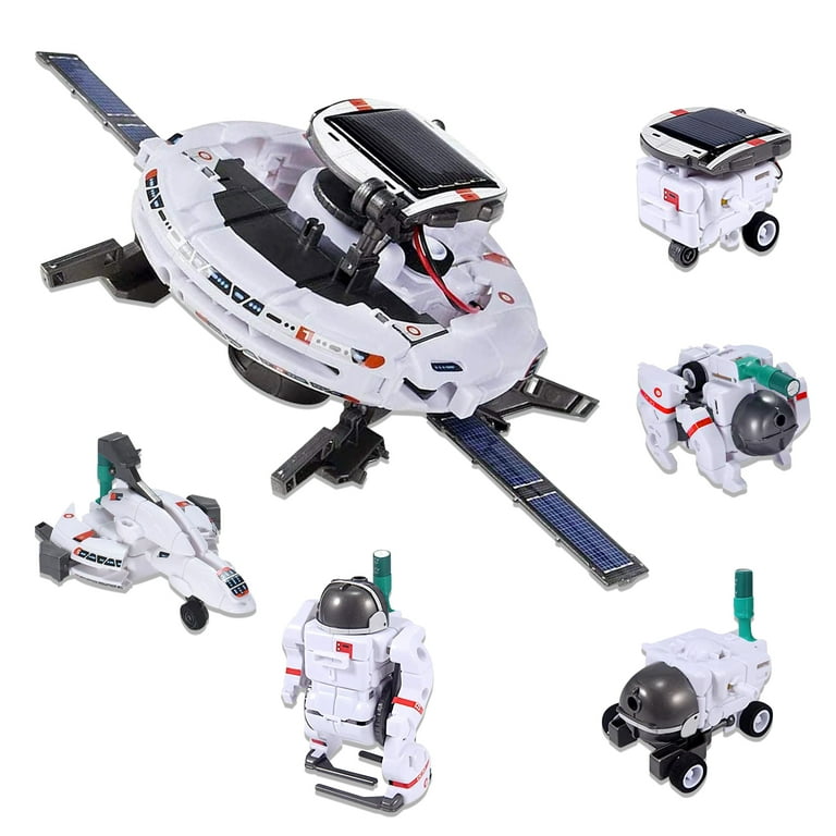 Rirool Solar Robot Toys for Kids Ages 8-12, STEM Projects 6-in-1