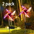 thumbnail image 1 of Rirool Solar Wind Spinner Garden Stake Set, Color Changing LED Outdoor Lights, Waterproof Solar Powered Lawn and Pathway Decoration for Garden, Yard, Porch, and Holiday Display (2 Pack), 1 of 8