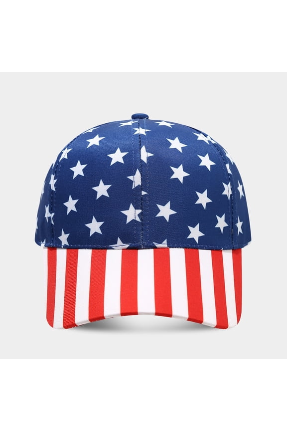 American Flag Baseball Cap, Independence Day Sun Hat, Adjustable Unisex Dad Hat, Outdoor Sport Visor, for Men Women Patriotic Events
