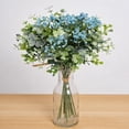 thumbnail image 1 of Rirozkan Artificial Flowers, Baby Breath Bouquet Faux Gypsophila Stems Handheld Silk Floral Arrangement Realistic Greenery Decoration for Wedding Home Table Centerpiece, 1 of 6