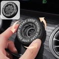 thumbnail image 1 of Rirozkan Car Start Button Cover, Rotating Push to Start Button Cover, Universal Ignition Button Protector, Anti Scratch Metal Decorative Ring for Car Interior, 1 of 6