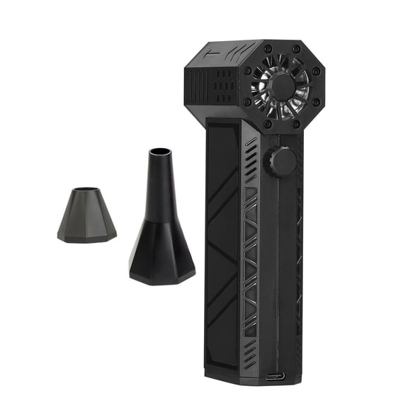 Rirozkan Car Windshield Defroster, Upgraded Portable Heater Fan with Dual Nozzles, Fast Ice Melter and Snow Remover, for Quick Snow and Ice Removal from Car Window, Black