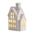 thumbnail image 1 of Rirozkan Ceramic House Figurine, LED Light Up Village Decor Set, Glowing Tabletop Props for Holiday Display and Themed Parties, 1 of 8