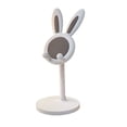 thumbnail image 1 of Rirozkan Cute Bunny Phone Stand, Adjustable Telescopic Desktop Holder for Cell Phones & Tablets, Universal Foldable Bracket, for Video Watching & Hands-Free Use, 1 of 6