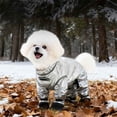 thumbnail image 1 of Rirozkan Dog Snowsuit, Full Body Winter Coat for Small Dogs, Warm Waterproof Snow Jacket with Booties, for Cold Weather and Outdoor Activities, 1 of 7