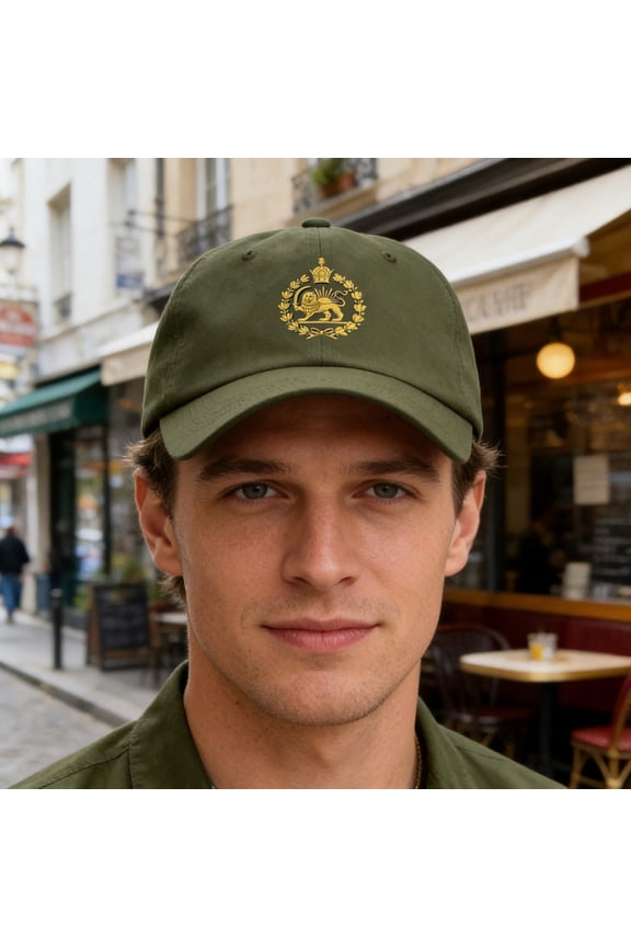 Iranian Flag Hat, Baseball Cap, One Size Fits Supporters Cap, Rally Hat for Festivals and Sports Matches