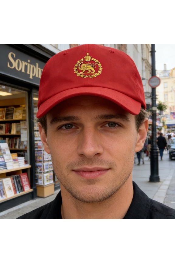Iranian Flag Hat, Baseball Cap, One Size Fits Supporters Cap, Rally Hat for Festivals and Sports Matches