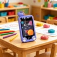 thumbnail image 1 of Rirozkan Toy Phone, Dual Camera Touchscreen Smart Toy Phone, Music Player Recorder with 512MB Card for Fun Play and Entertainment, 1 of 6