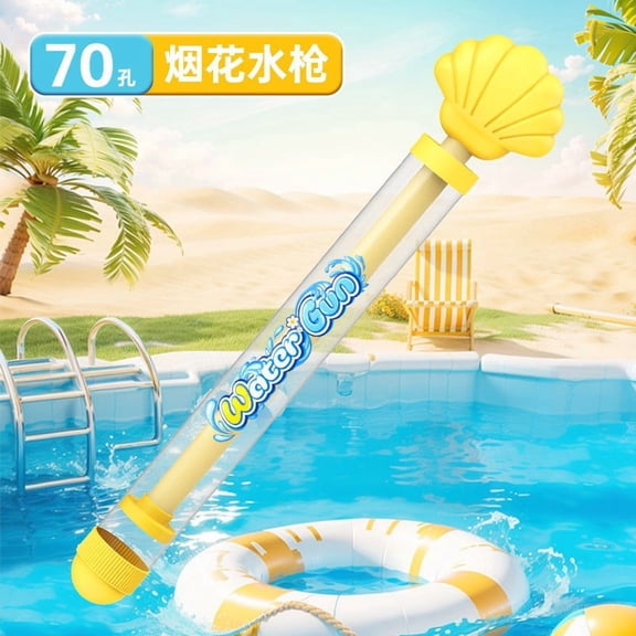 Rirozkan Water Spray Toy, High Pressure Pull Out Squirter, 4 Pack Pool Beach Water Gun, Fun Outdoor Splash Game for Summer Activities and Parties