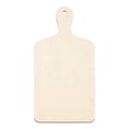 thumbnail image 1 of Rirozkan Wooden Cutting Board With Handle, 12x6 Inch Unfinished Paddle, DIY Charcuterie Board, Cheese Serving Platter, Hanging Kitchen Decor for Craft Projects, 1 of 7