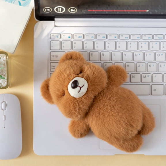 Rirozkan Wrist Rest Cushion, Plush Animal Shape Ergonomic Pad Soft Support For Computer Mouse Keyboard Typing To Ease Arm Tiredness At Desk