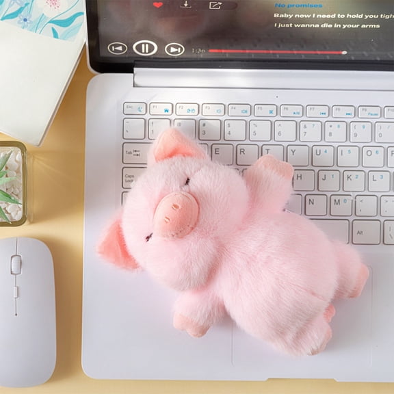 Rirozkan Wrist Rest Cushion, Plush Animal Shape Ergonomic Pad Soft Support For Computer Mouse Keyboard Typing To Ease Arm Tiredness At Desk