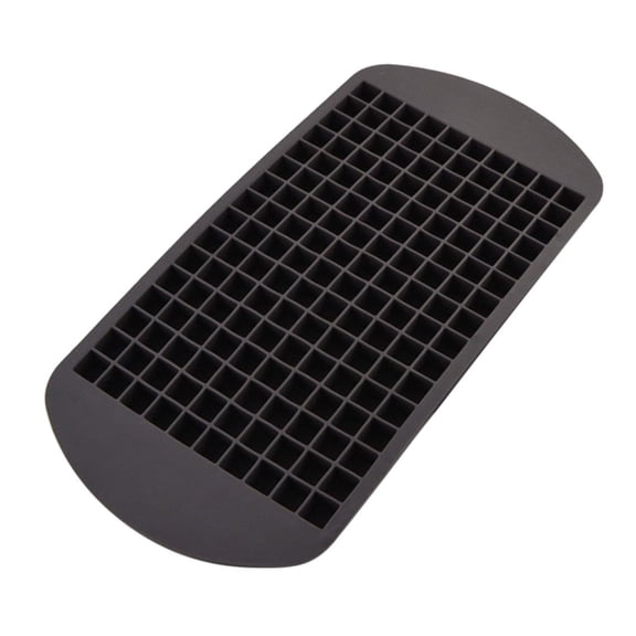 Rirvix Silicone Mini Ice Cube Tray, Small Square Crushed Ice Maker Mold, BPA Free Flexible Ice Tray for Cocktails, Whiskey, Drinks