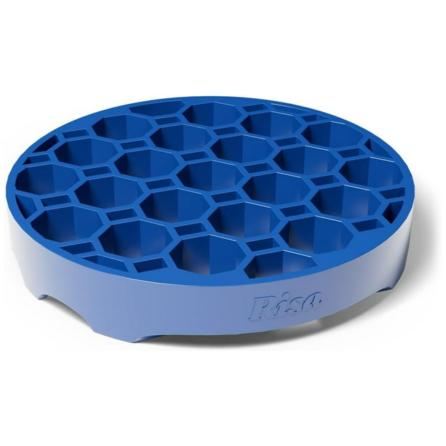 Risa Roasting Rack and Trivet, Deep Blue Non-Stick Silicone, Cook ...
