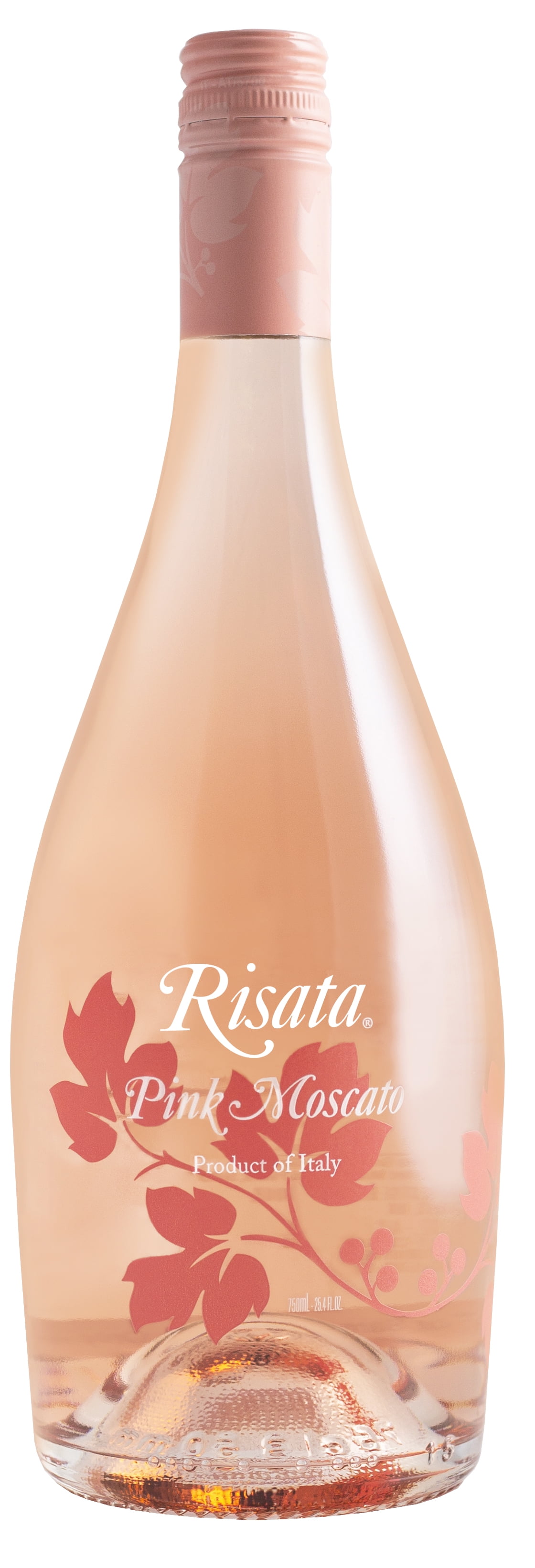 Risata Pink Moscato Sparkling Rose Wine, Italy, 5.5 ABV, 750ml Glass