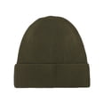 thumbnail image 1 of Risckoth Unisex Ribbed Knit Beanie Oversized Fit Pure Color Winter Hat, 1 of 6