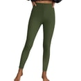 thumbnail image 1 of Risckoth Women's High Waist Leggings Stretch Fabric Workout Yoga Pants S-3XL, 1 of 7
