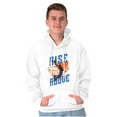 thumbnail image 1 of Rise Above Basketball Slam Dunk Men's Big & Tall Graphic Hoodie Brisco Brands 5X, 1 of 5