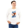 thumbnail image 1 of Rise Above Basketball Slam Dunk Men's Long Sleeve Tee T Shirt Brisco Brands X, 1 of 6